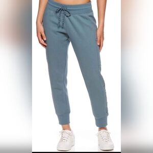 Brand New Reebok Women's Cuffed Jogger Pants In A Goblin Blue Color. Various Sz